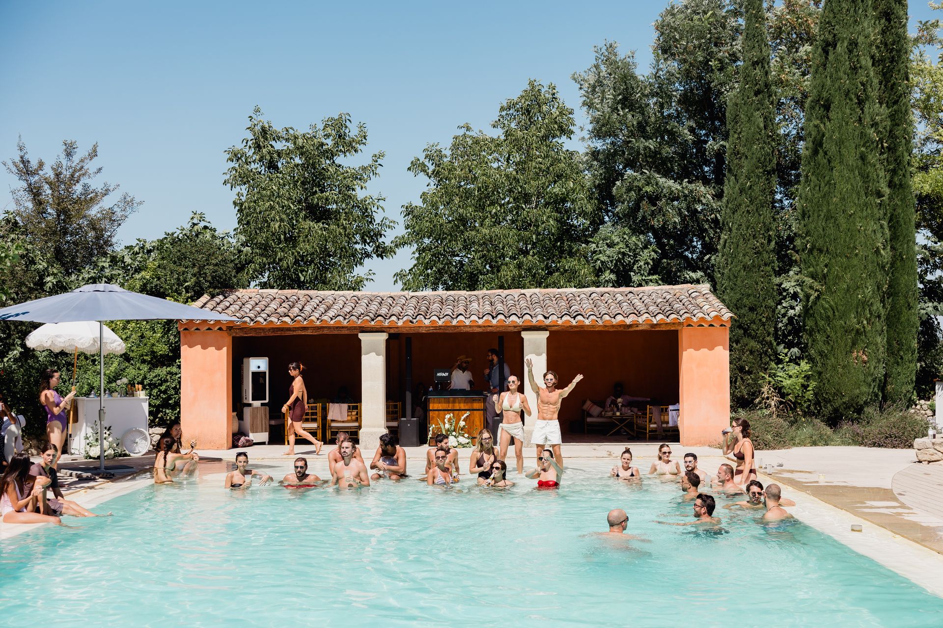 Brunch de Soléane et Sacha - destination wedding dans le sud de la France