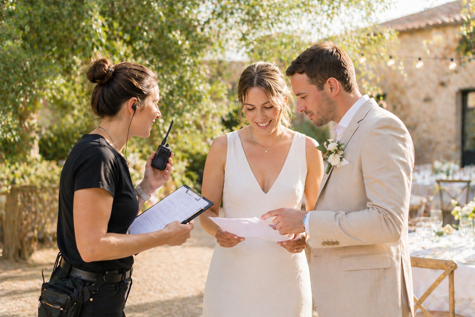 coordinagtion jour J wedding planner