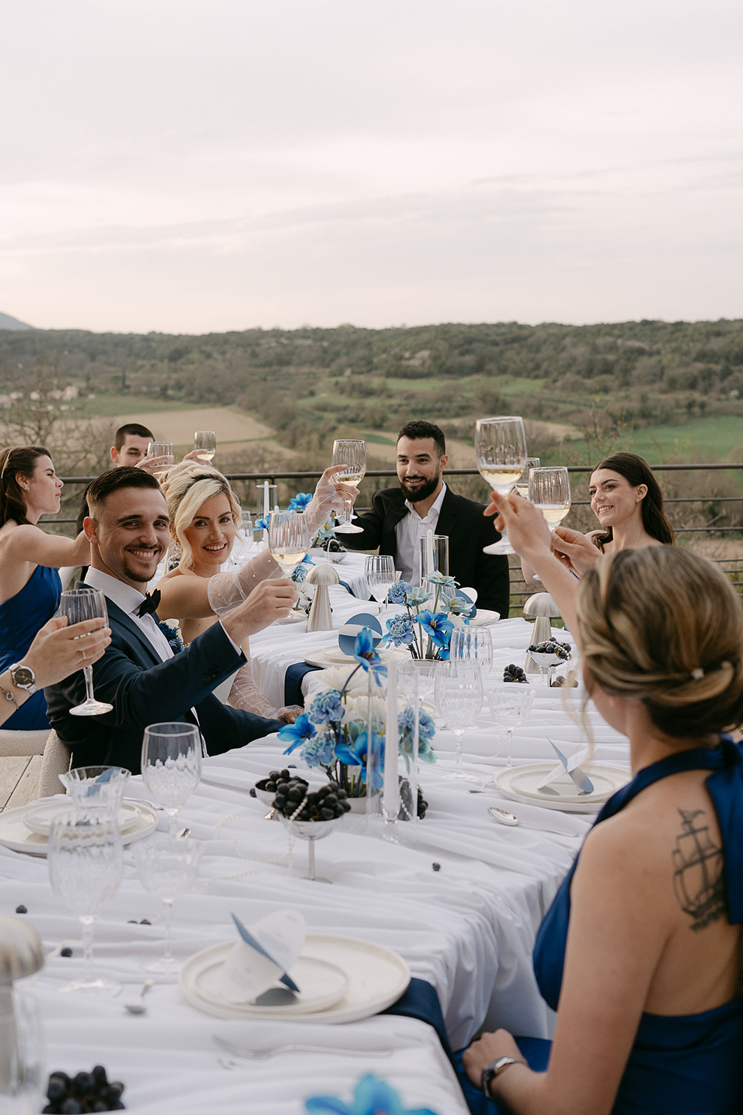 welcome dinner destination wedding en Provence sur plusieurs jours