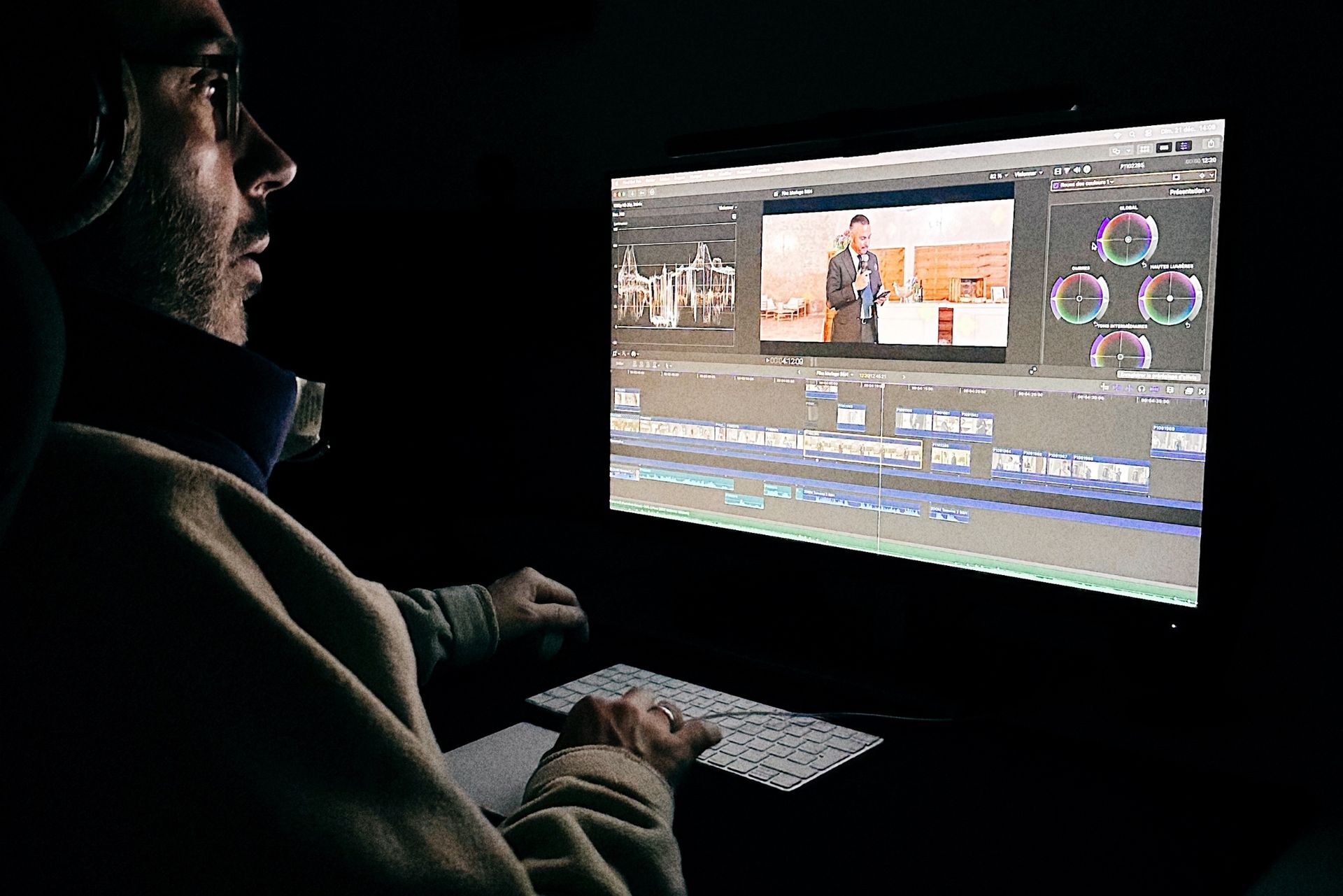 montage film mariage