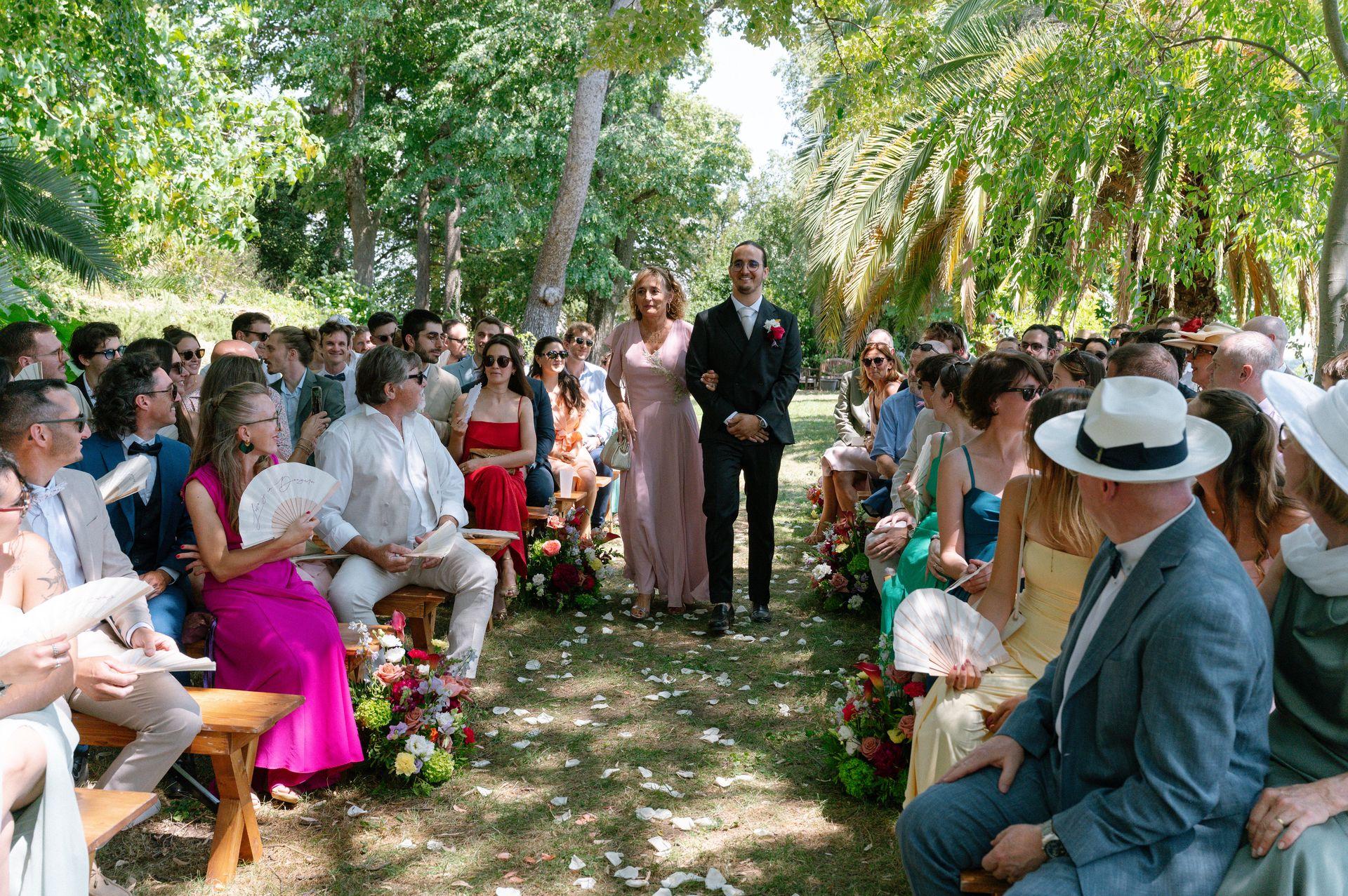 ceremonie laïque mariage provence